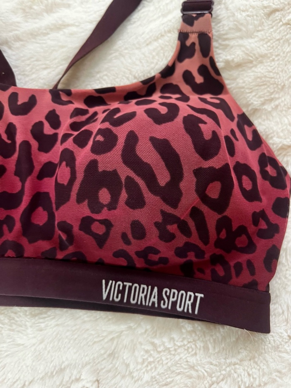 VS Leopard Print Sports Bra - Picture 2 of 6